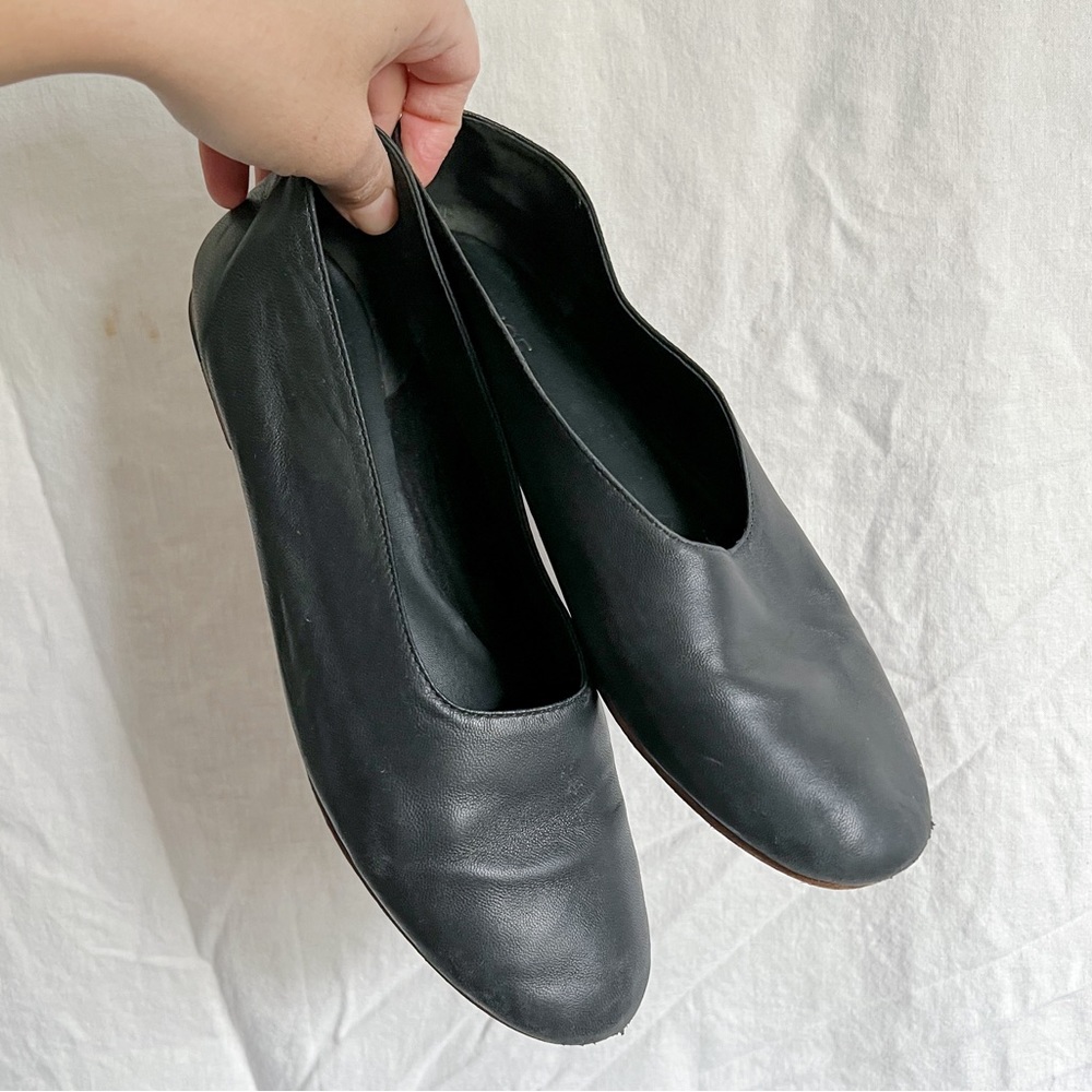 Vince Lorelle Leather Ballet Flats size 38